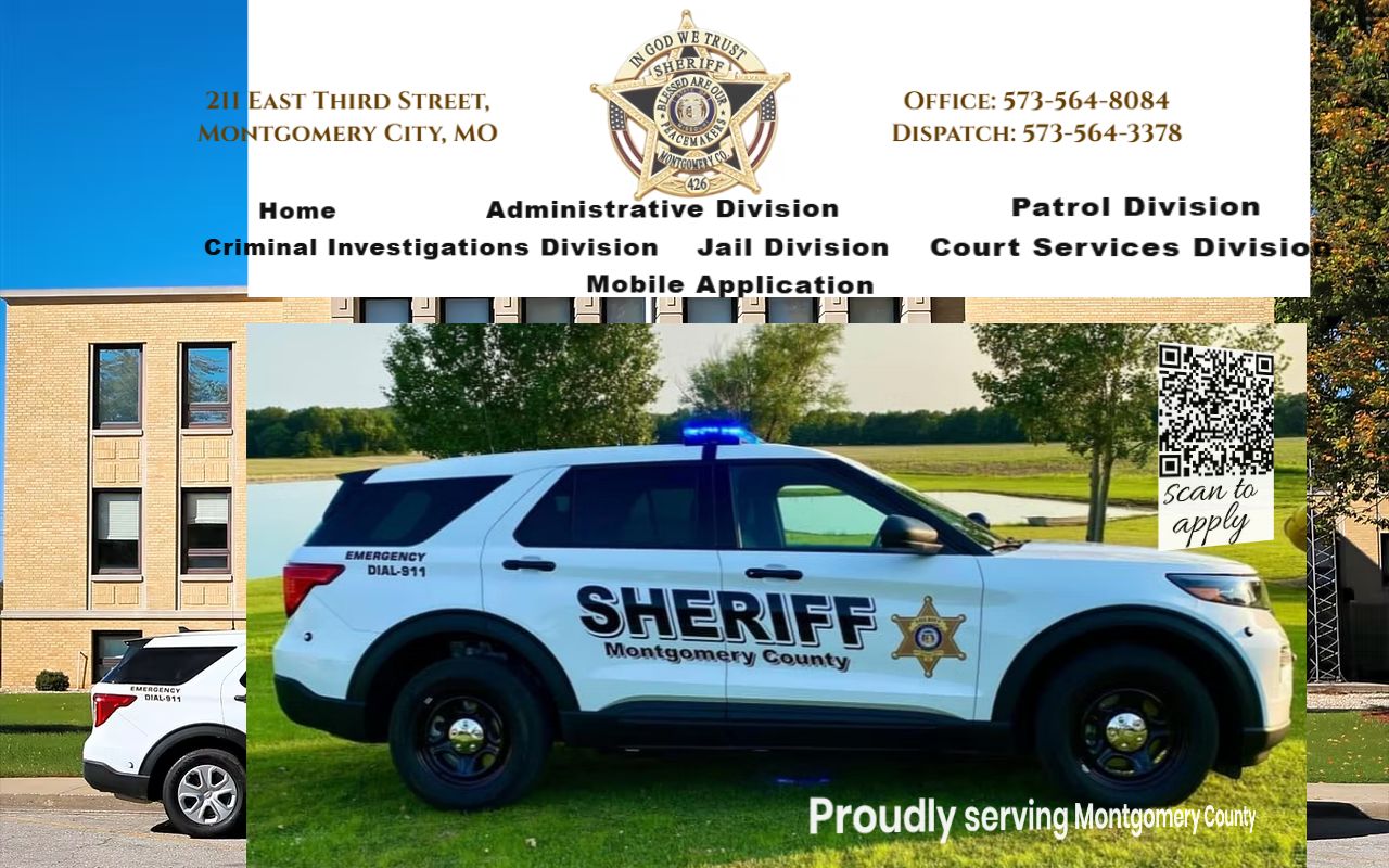 Montgomery County arrest records sheriff homepage