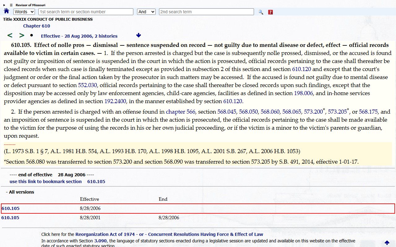Montgomery County criminal court records closed criminal record rules