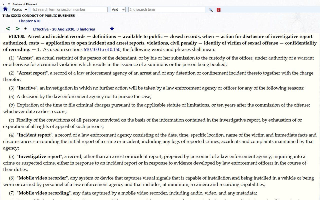 Montgomery County criminal court records law enforcement record access rules