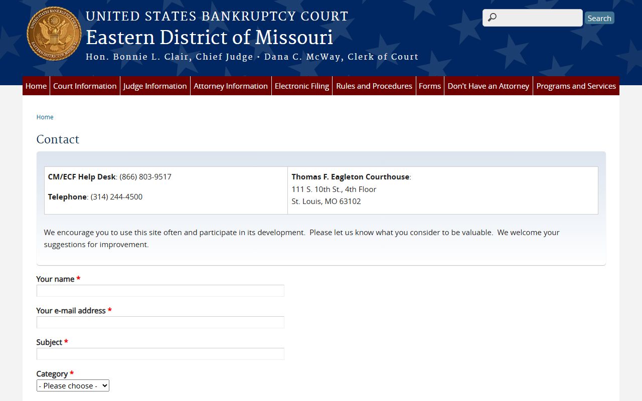 Montgomery County Circuit Court bankruptcy court contact distinction