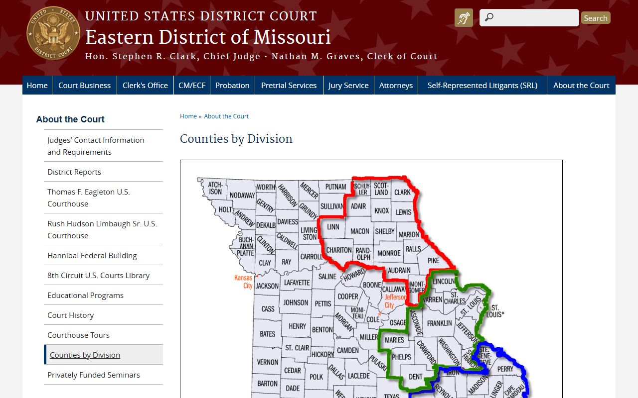 Montgomery County Circuit Court Eastern District county division reference