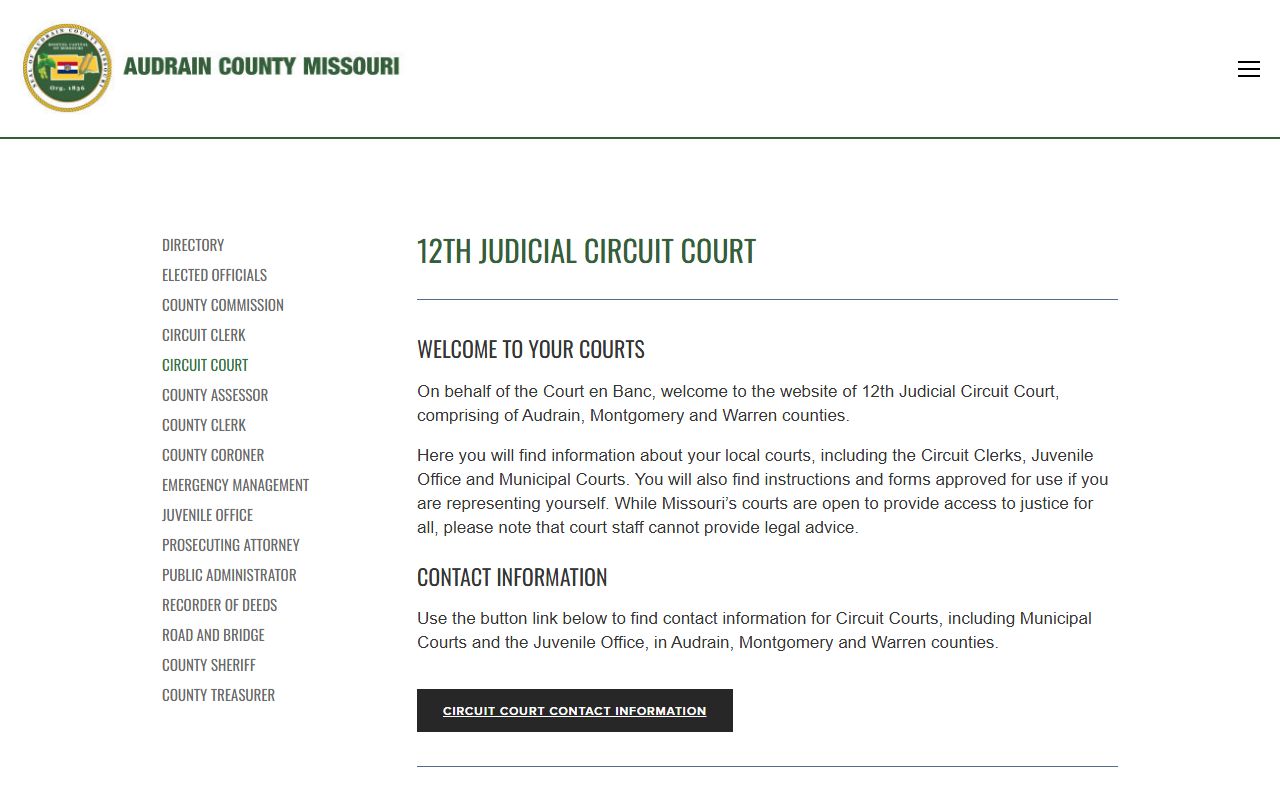 Montgomery County court records 12th Judicial Circuit overview