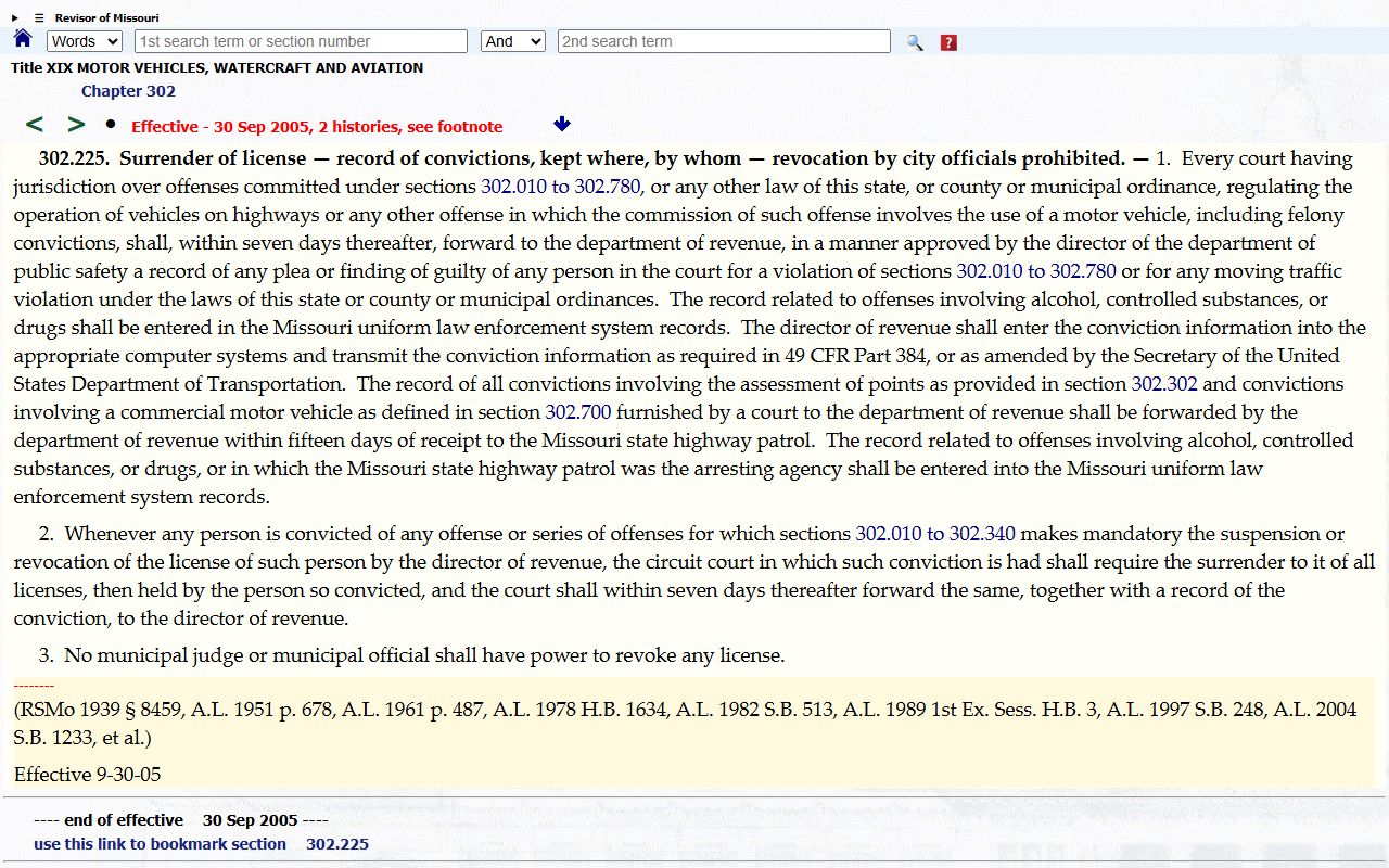 Montgomery County traffic court records court reporting statute